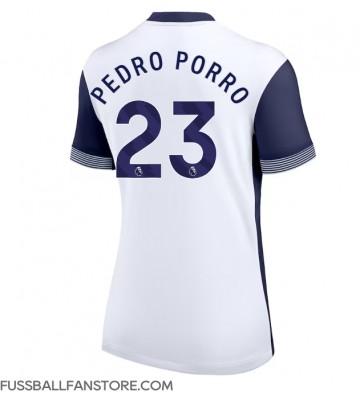 Tottenham Hotspur Pedro Porro #23 Replik Heimtrikot Damen 2024-25 Kurzarm